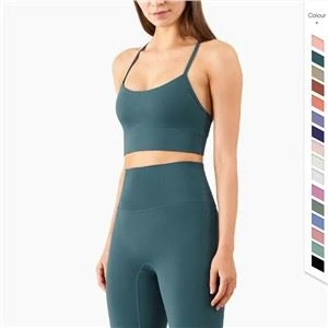 Vente en gros Vêtements De Fitness Haut De Yoga