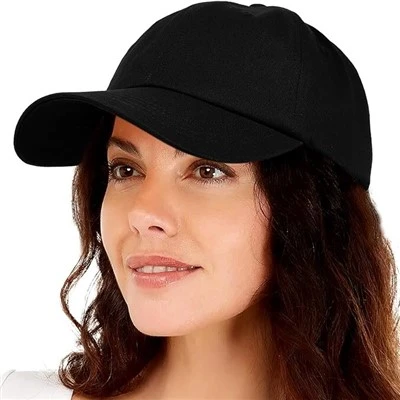 CHOOYOU Casquette de baseball doublée en satin pour femme