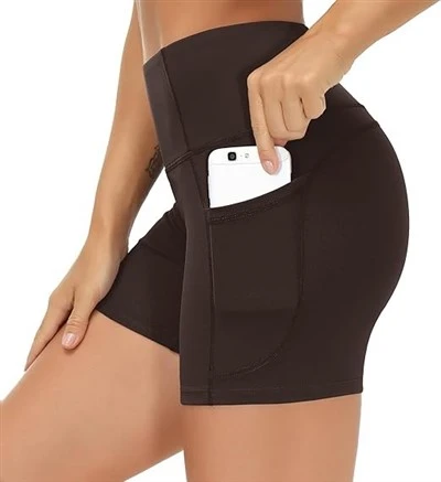 Shorts de yoga à taille haute pour les femmes